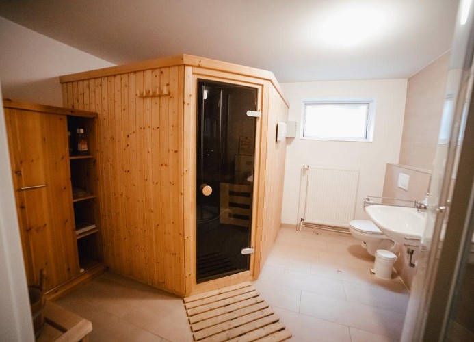 Sauna im Keller