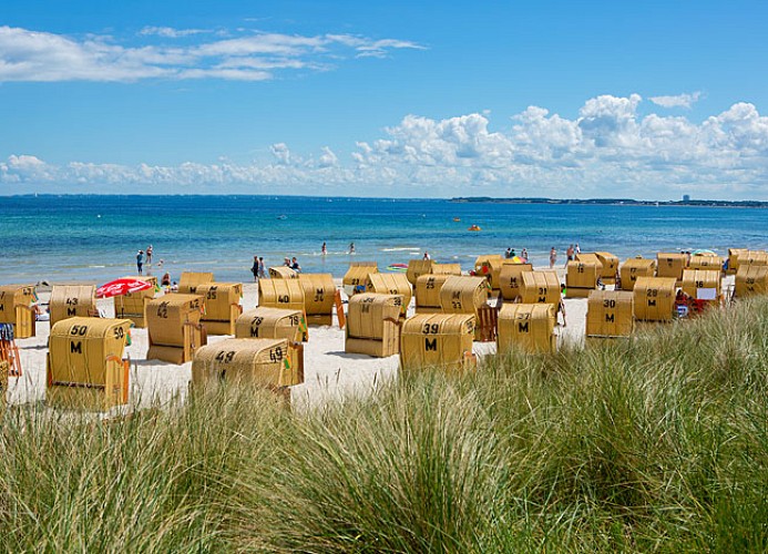 Strand von Scharbeutz am Berliner Hof