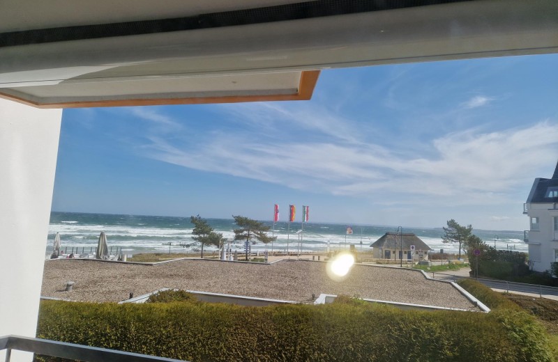 Ausblick vom Balkon