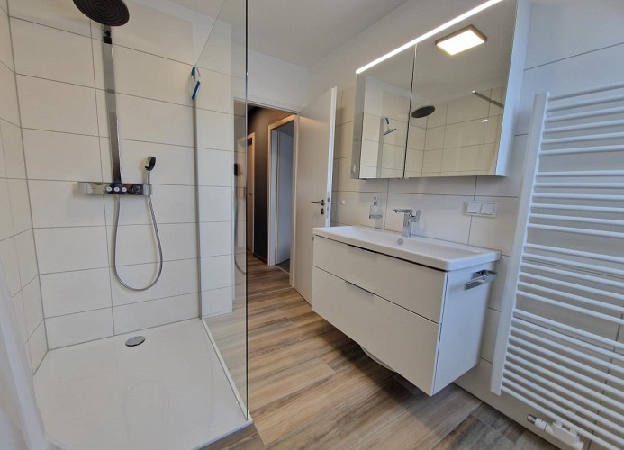 Neues Duschbad im OG