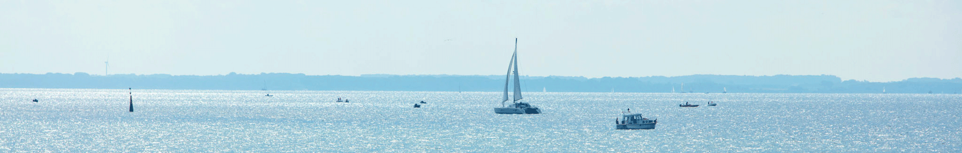 Segelboot auf der Ostsee